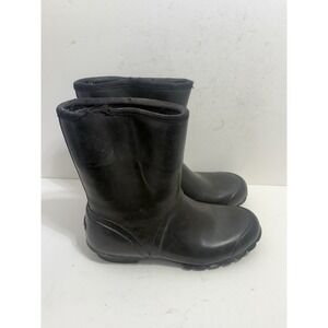 Bogs Classic Black Ankle Waterproof - Pull On Ankle Boots - Women's Size: 10/41